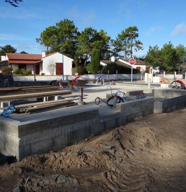 Realisation d'une maçonnerie pour particulier par Merceron Bâtiment, maçon à Challans